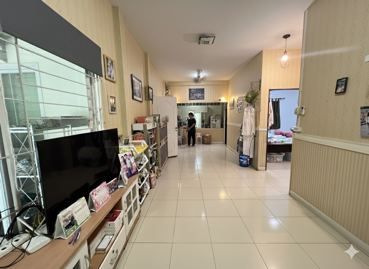 ขายบ้านรามคำแหง หัวหมาก : ขายบ้านเดี่ยว รีโนเวทใหม่ทั้งหลัง หมู่บ้านกิตตินิเวศน์ ซอยรามคำแหง 68 บ้านขนาดใหญ่ ทำเลดี พื้นที่ใช้สอยกว้าง เหมาะสำหรับอยู่อาศัยหรือทำโฮมออฟฟิศ