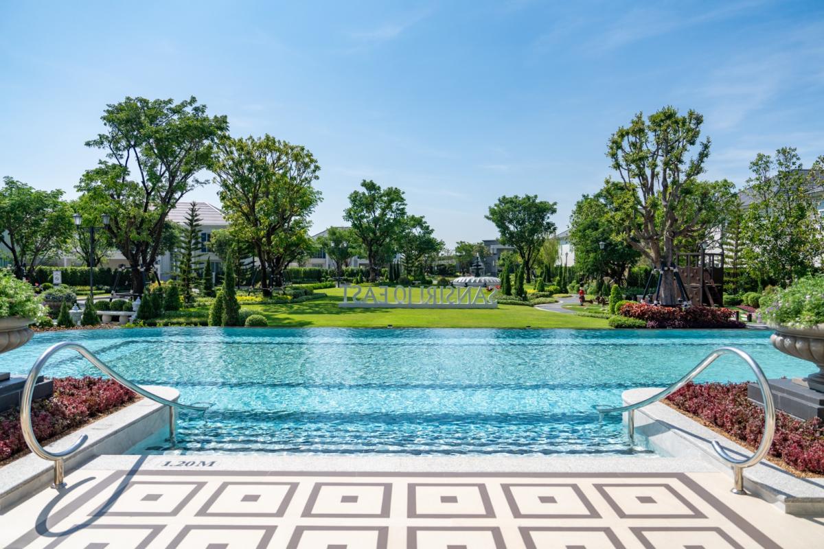 ให้เช่าบ้านบางนา แบริ่ง ลาซาล : 🔥เช่าด่วน+🔥เศรษฐสิริ บางนา กม.10 ใกล้ Design Village บางนา เฟอร์นิเจอร์ครบ พร้อมเข้าอยู่