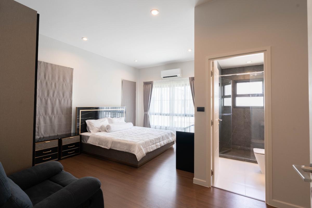 For RentHouseBangna, Bearing, Lasalle : 🔥Urgent rental+🔥Setthasiri Bangna Km.10 near Design Village Bangna, fully furnished, ready to move in