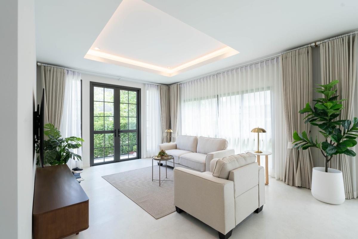 ให้เช่าบ้านบางนา แบริ่ง ลาซาล : 🔥เช่าด่วน+🔥เศรษฐสิริ บางนา กม.10 ใกล้ Design Village บางนา เฟอร์นิเจอร์ครบ พร้อมเข้าอยู่