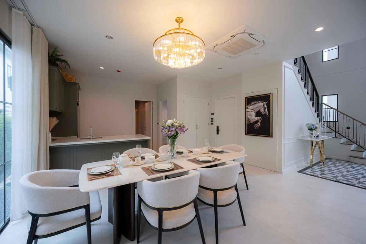 ให้เช่าบ้านบางนา แบริ่ง ลาซาล : 🔥เช่าด่วน+🔥เศรษฐสิริ บางนา กม.10 ใกล้ Design Village บางนา เฟอร์นิเจอร์ครบ พร้อมเข้าอยู่