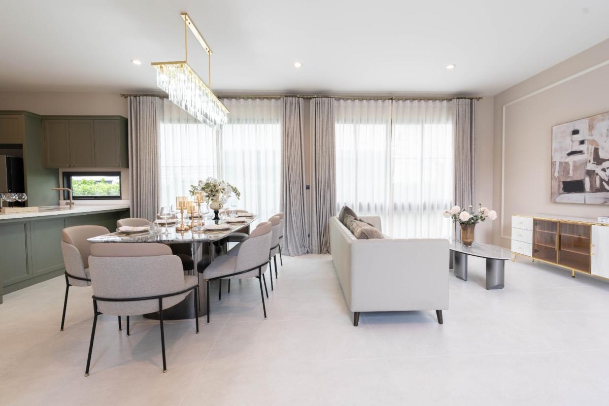 ให้เช่าบ้านบางนา แบริ่ง ลาซาล : 🔥เช่าด่วน+🔥เศรษฐสิริ บางนา กม.10 ใกล้ Design Village บางนา เฟอร์นิเจอร์ครบ พร้อมเข้าอยู่