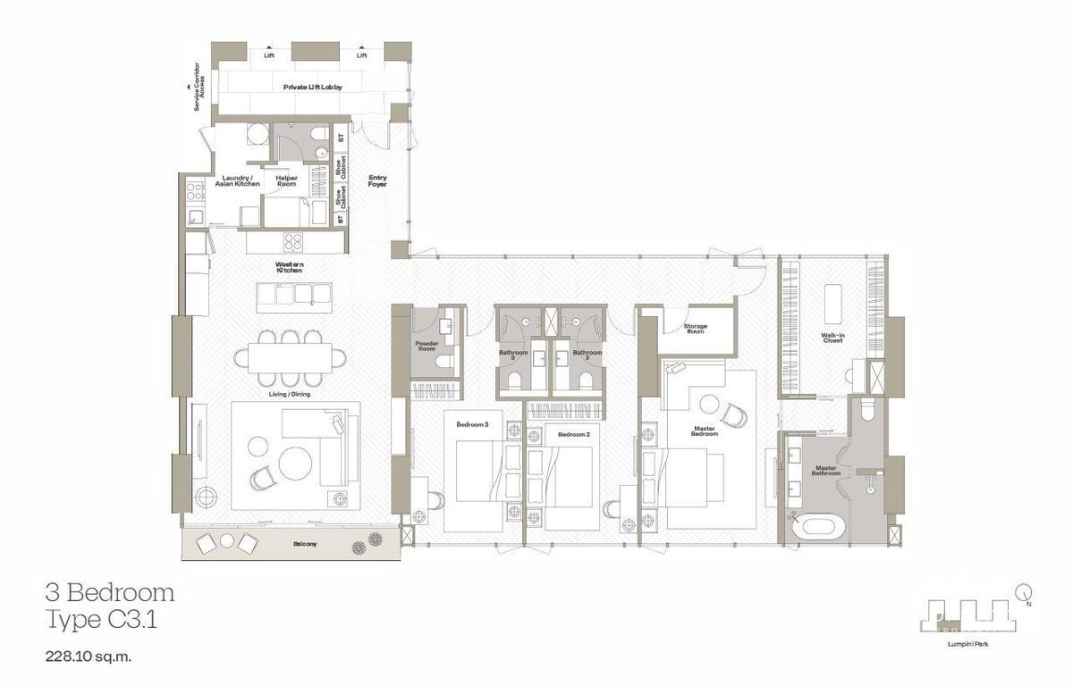 For SaleCondoSilom, Saladaeng, Bangrak : Prestigious Address – Part of Dusit Central Park mixed-use landmark Tel.0984628898
