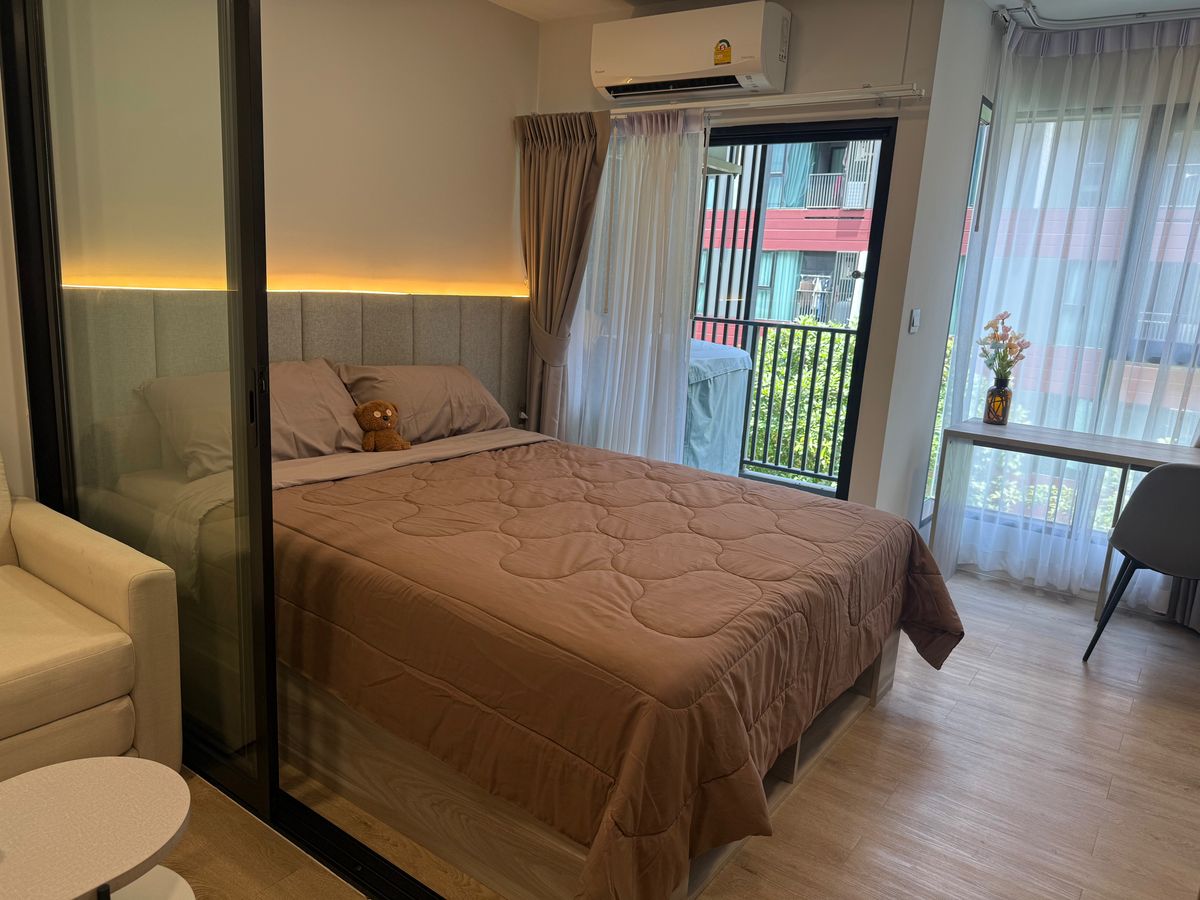ให้เช่าคอนโดปทุมธานี รังสิต ธรรมศาสตร์ : 🏡 ให้เช่า Kave TU 💖 ✨ ตึก D ชั้น 4 เจ้าของอยู่เอง ไม่เคยปล่อยเช่า ✅️ พร้อมเข้าอยู่