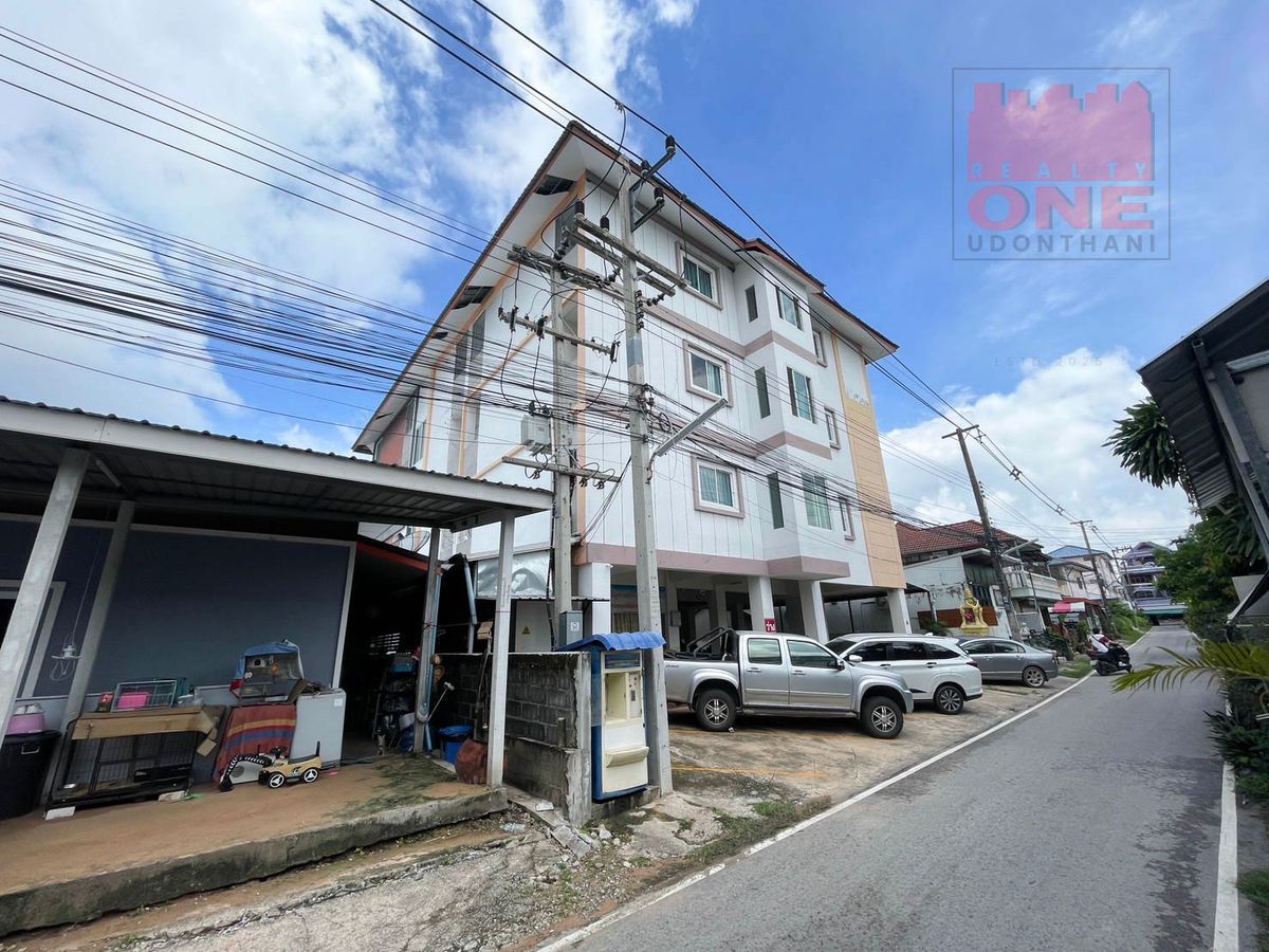 ขายกิจการโรงแรม & กิจการอพาร์ตเมนต์มหาสารคาม : ขายหอพักทำเลทอง ใกล้มหาวิทยาลัยราชภัฏมหาสารคาม 4 ชั้น 34 ห้อง