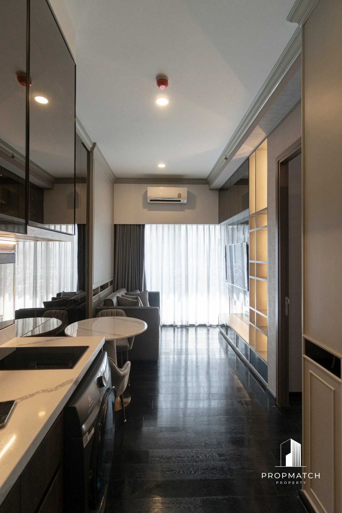 For RentCondoSukhumvit, Asoke, Thonglor : ✨flash deal ✨Park Origin Thonglor (1Bed 1Bath 32.5SQM.) Completely decorated !! Only 39,500 baht per month Tel.0981315848 @PropMatch