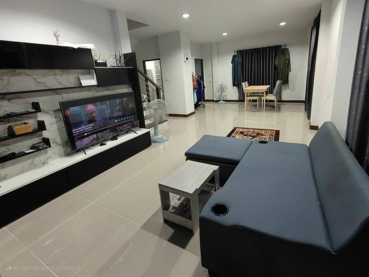 ขายบ้านมีนบุรี-ร่มเกล้า : ลดราคาพิเศษ บ้านเดี่ยว ม.นนทวีแกรนด์6 (51.2 ตร.ว.) 3 นอน 2 น้ำ ใกล้เทคโนโลยีมหานคร 