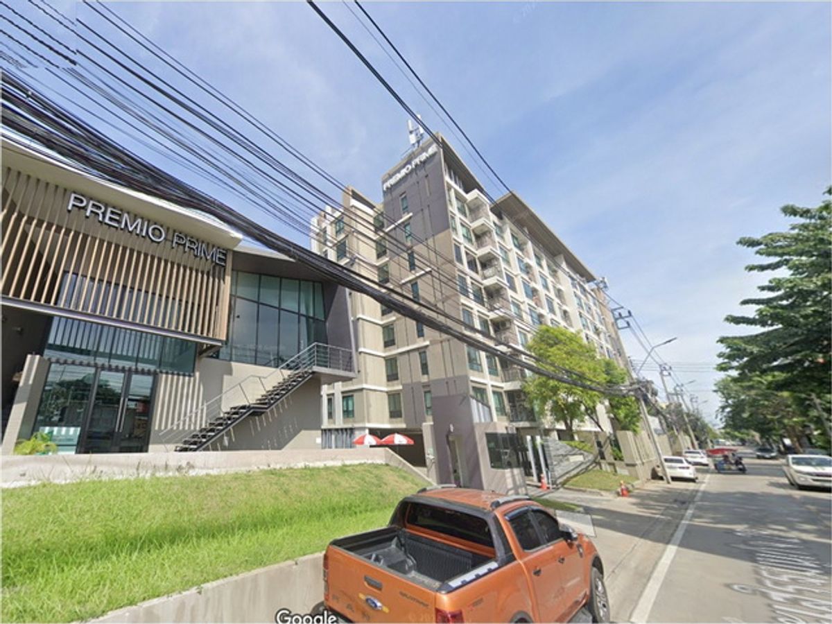 For SaleCondoKaset Nawamin,Ladplakao : Preemio Prim Condo for sale, size 33.30 sqm. 1 bedroom, 4th floor, Building C, Swimming Pool View