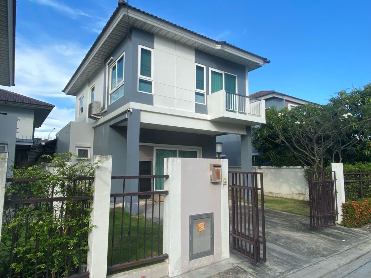 For RentHouseSamut Prakan,Samrong : 🏡 2 -story twin house for rent, Supalai Prime Bangna -Ring Project ✨ Ready to move in.
