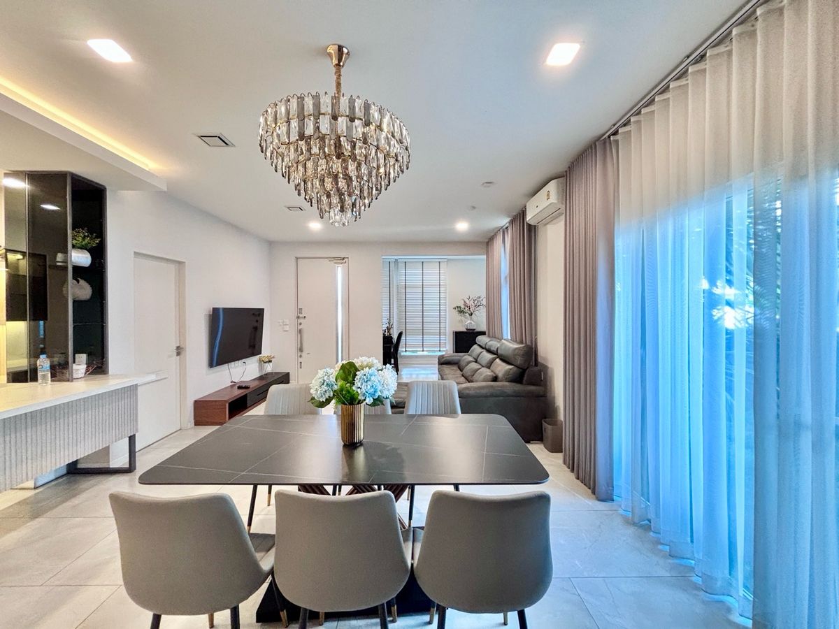 🌈บ้านหลังใหญ่ให้เช่ามัณฑนา บางนา วงแหวน ❤️Pet Friendly  Loading...