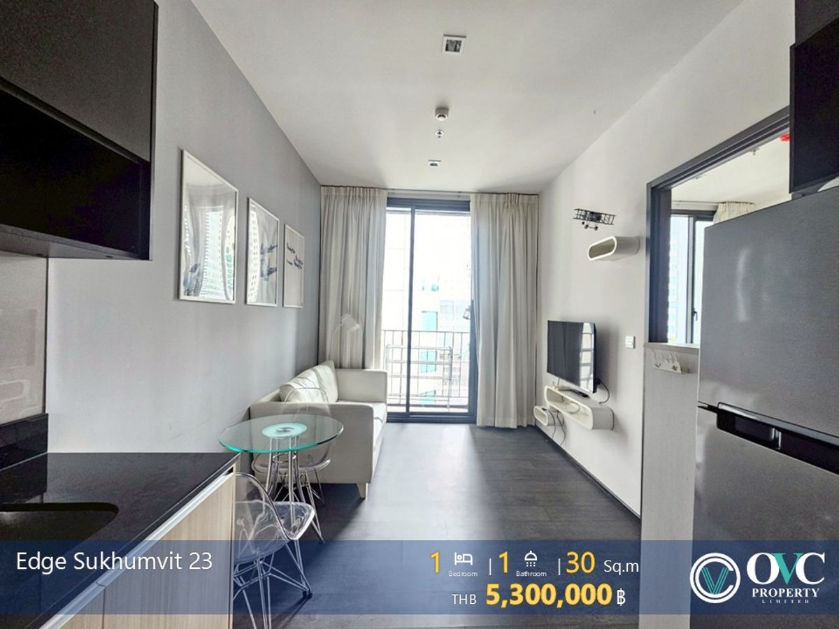 For SaleCondoSukhumvit, Asoke, Thonglor : Ready for Sale@ Edge Sukhumvit 23