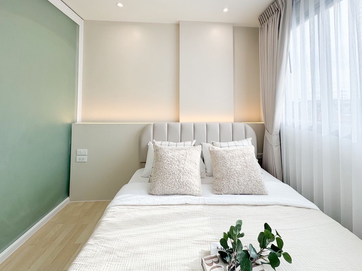 ขายคอนโดนวมินทร์ รามอินทรา : ขาย !! ดีคอนโด รามอินทรา (Dcondo Ramindra)  เฟอร์นิเจอร์ครบ  รถไฟฟ้า สายสีชมพู สถานีวัชรพล