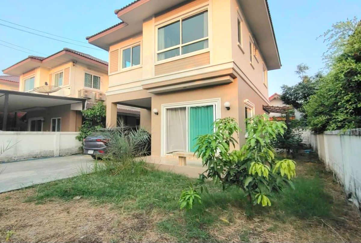 ขายบ้านมีนบุรี-ร่มเกล้า : ลดราคาพิเศษ บ้านเดี่ยว ม.นนทวีแกรนด์6 (51.2 ตร.ว.) 3 นอน 2 น้ำ ใกล้เทคโนโลยีมหานคร 