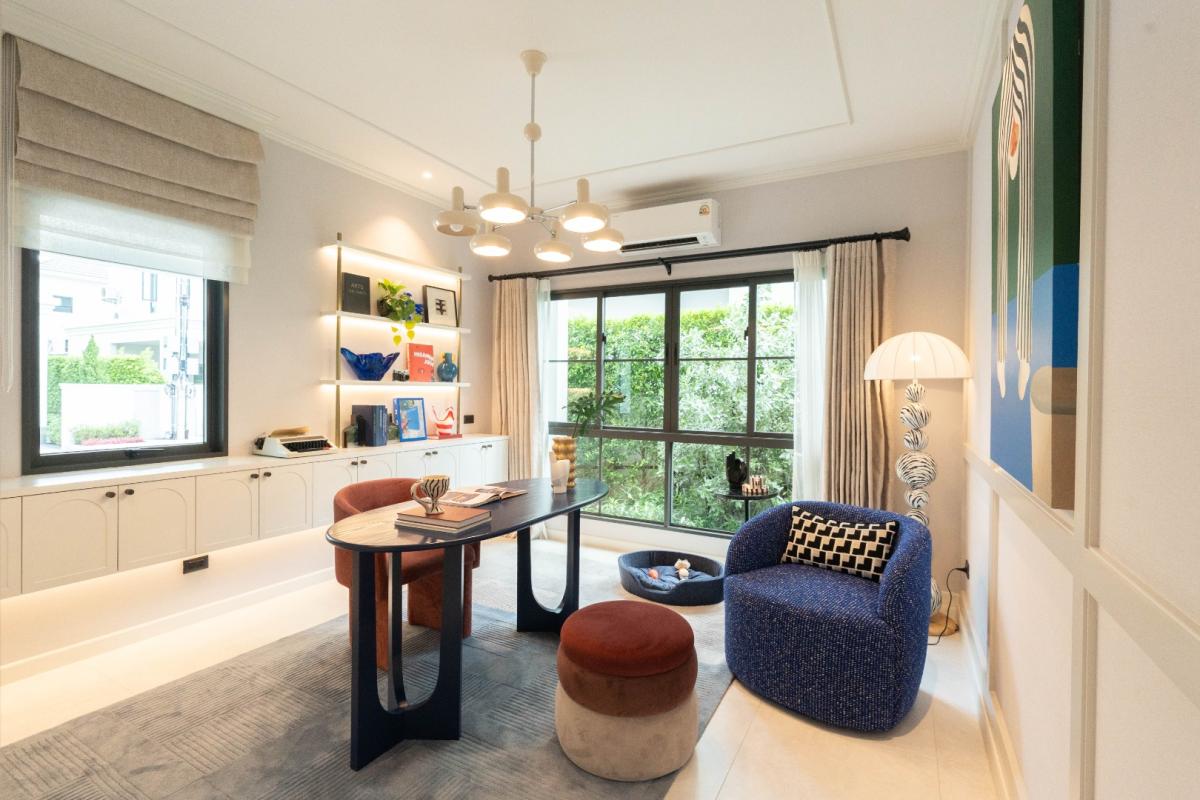 ขายบ้านบางนา แบริ่ง ลาซาล : 🔥ขายด่วน+🔥เศรษฐสิริ บางนา กม.10 ใกล้ Design Village บางนา เฟอร์นิเจอร์ครบ พร้อมเข้าอยู่