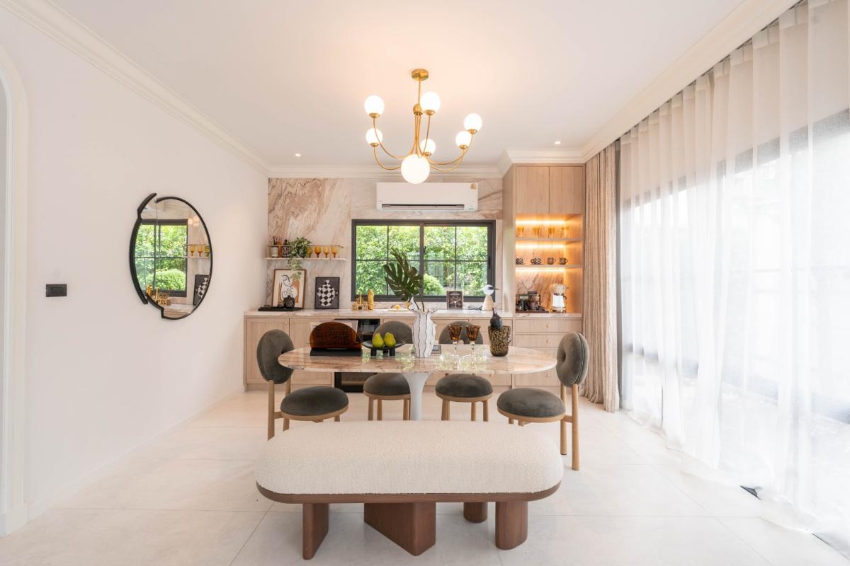 ขายบ้านบางนา แบริ่ง ลาซาล : 🔥ขายด่วน+🔥เศรษฐสิริ บางนา กม.10 ใกล้ Design Village บางนา เฟอร์นิเจอร์ครบ พร้อมเข้าอยู่