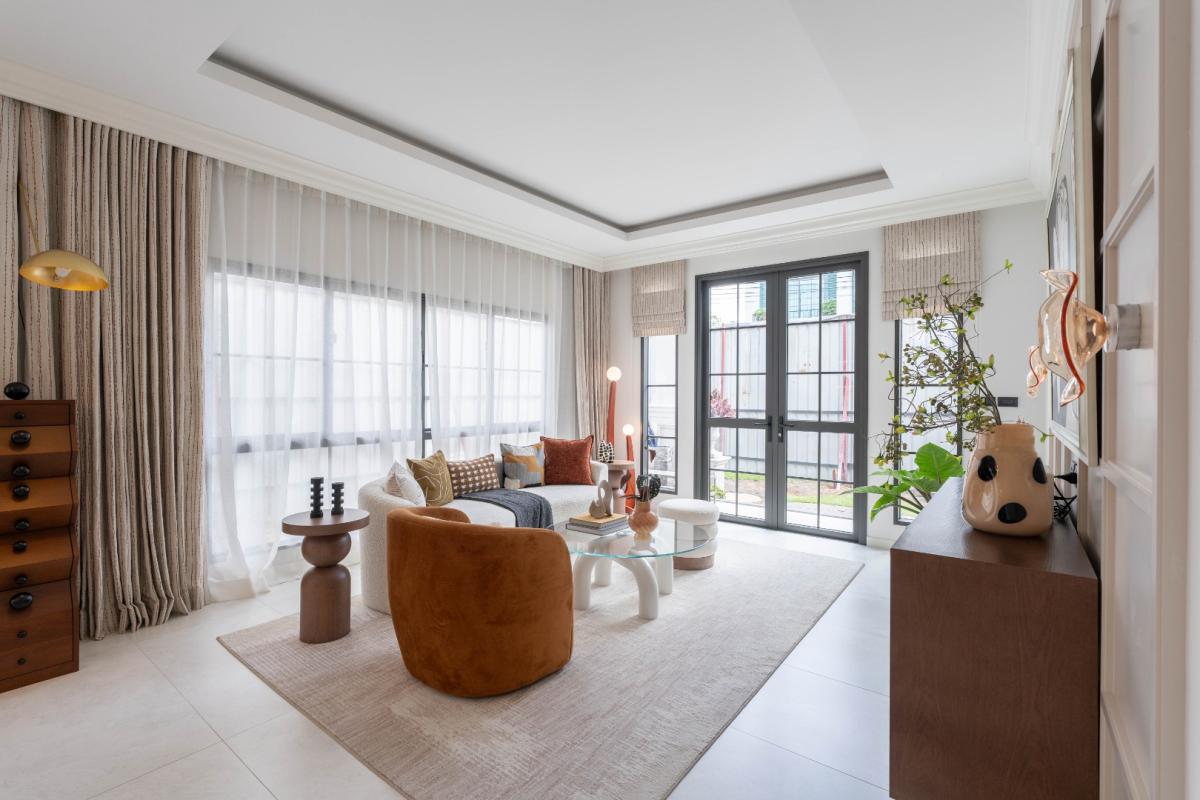 ขายบ้านบางนา แบริ่ง ลาซาล : 🔥ขายด่วน+🔥เศรษฐสิริ บางนา กม.10 ใกล้ Design Village บางนา เฟอร์นิเจอร์ครบ พร้อมเข้าอยู่