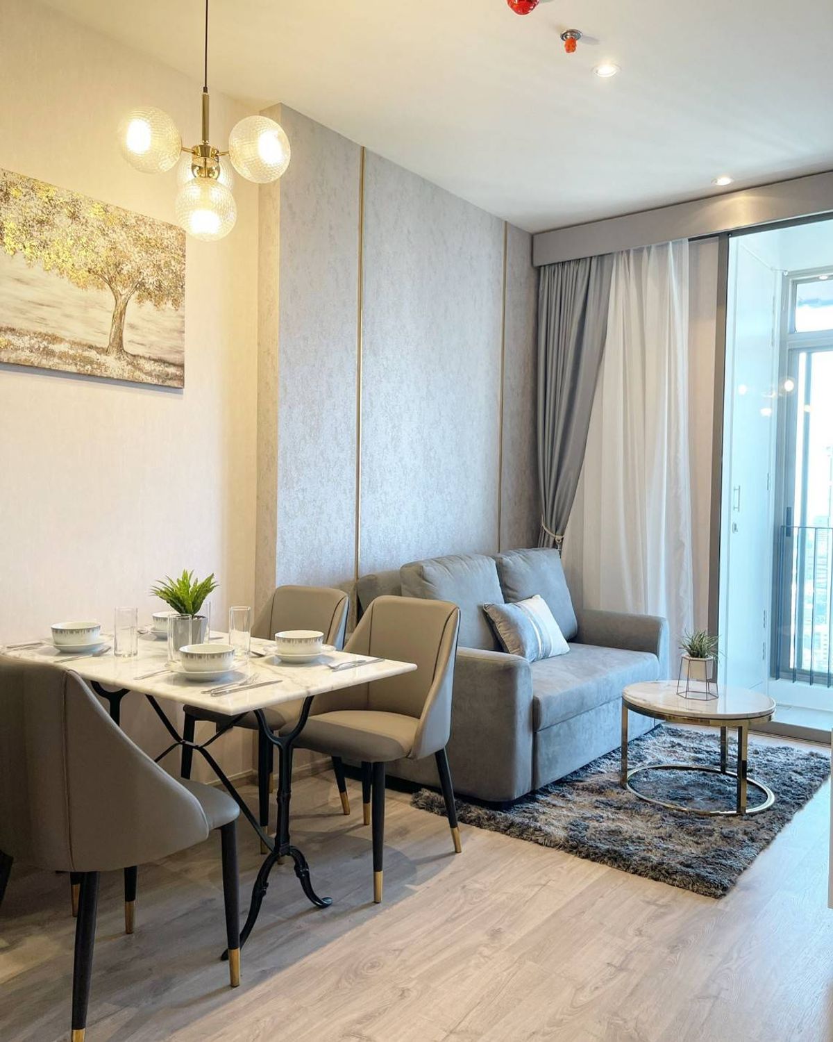 For RentCondoSukhumvit, Asoke, Thonglor : Rhythm Ekkamai Estate for rent, 32,000 baht/month [OMN0002]