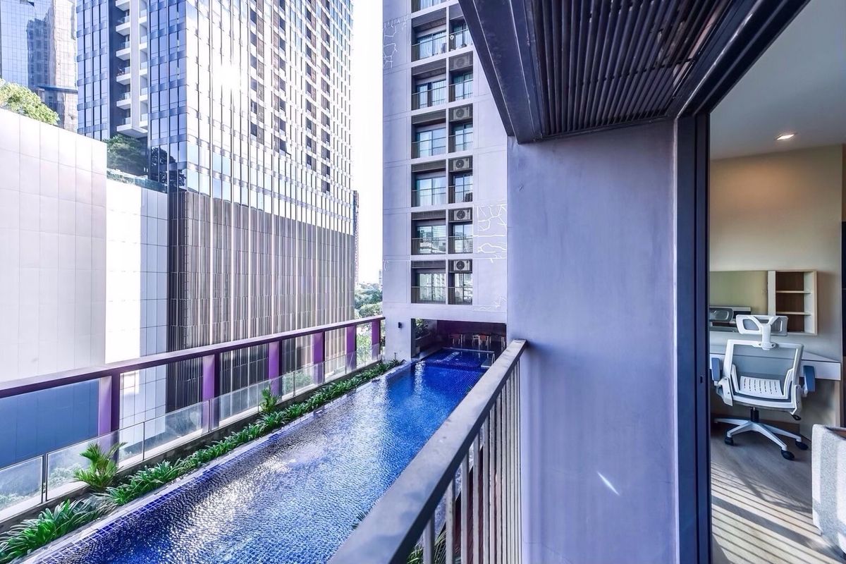 For RentCondoSukhumvit, Asoke, Thonglor : Urgent rent, Noble Remix, Building A, Floor 7, with Thonglor Sukhumvit 36