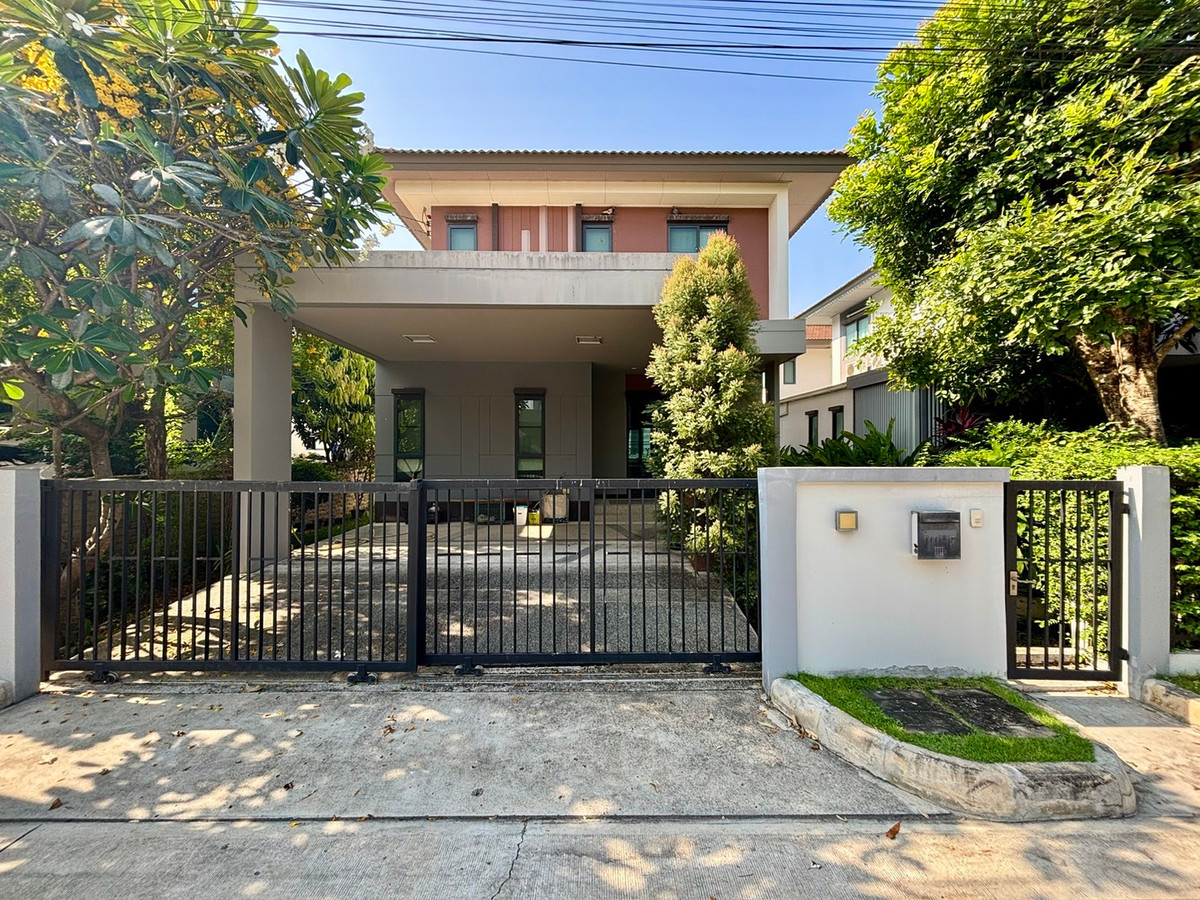 ขายบ้านบางนา แบริ่ง ลาซาล : บ้านเดี่ยวใกล้นิคมเจโม เข้าออกได้หลายทาง ราคาดีที่สุด