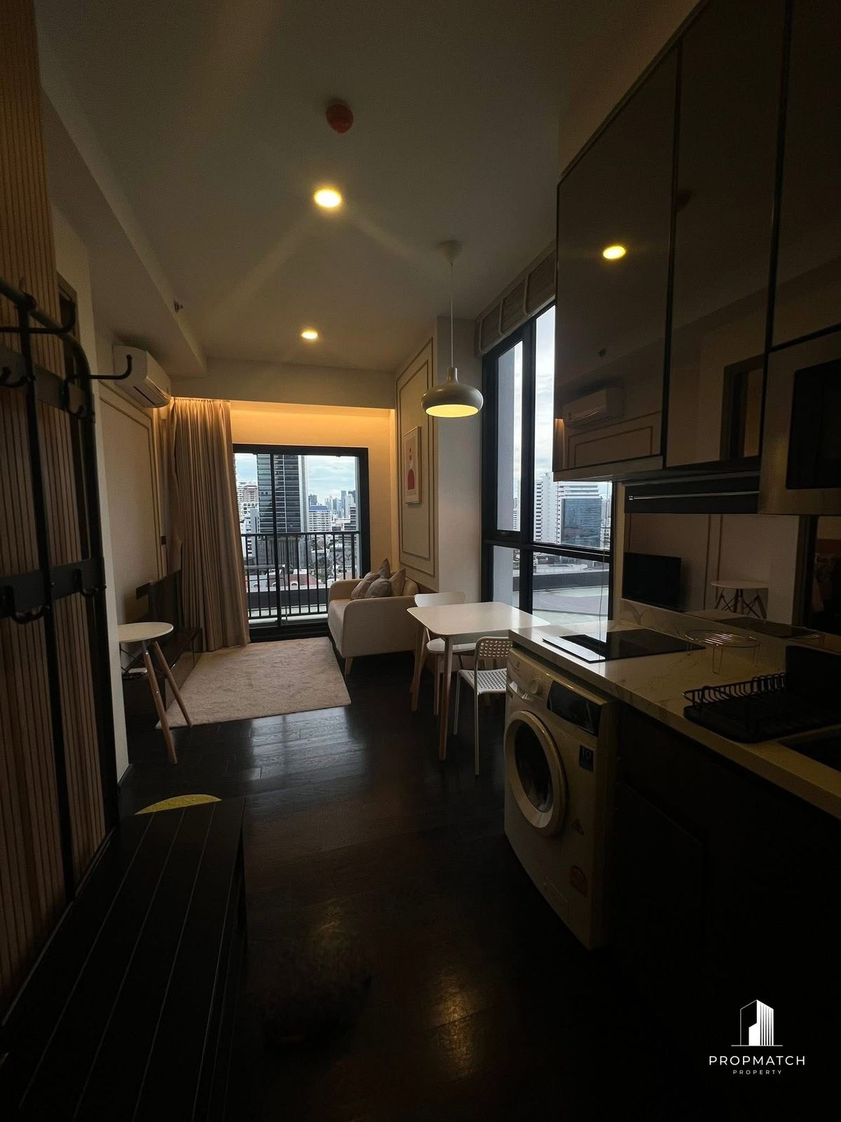 For RentCondoSukhumvit, Asoke, Thonglor : ✨flash deal ✨Park Origin Thonglor (1Bed 1Bath 33.8SQM.) Completely decorated !! Only 29,000 baht per month Tel.0981315848 @PropMatch