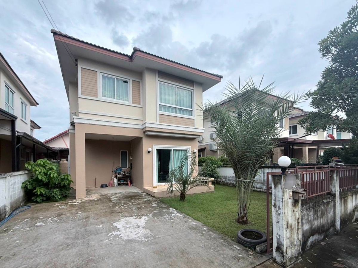 ขายบ้านมีนบุรี-ร่มเกล้า : ลดราคาพิเศษ บ้านเดี่ยว ม.นนทวีแกรนด์6 (51.2 ตร.ว.) 3 นอน 2 น้ำ ใกล้เทคโนโลยีมหานคร 