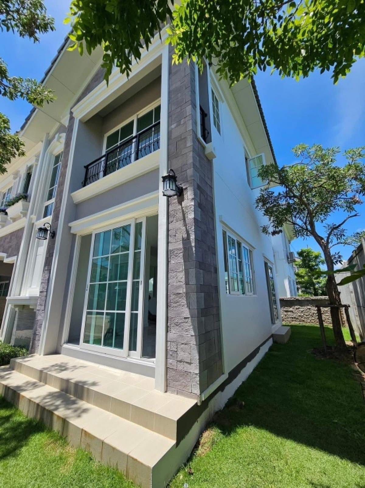 For RentHousePathum Thani,Rangsit, Thammasat : Single house for rent 📍 Prestige Future-Rangsit 📍 4 bedrooms, 3 bathrooms, fully furnished and equipped with appliances