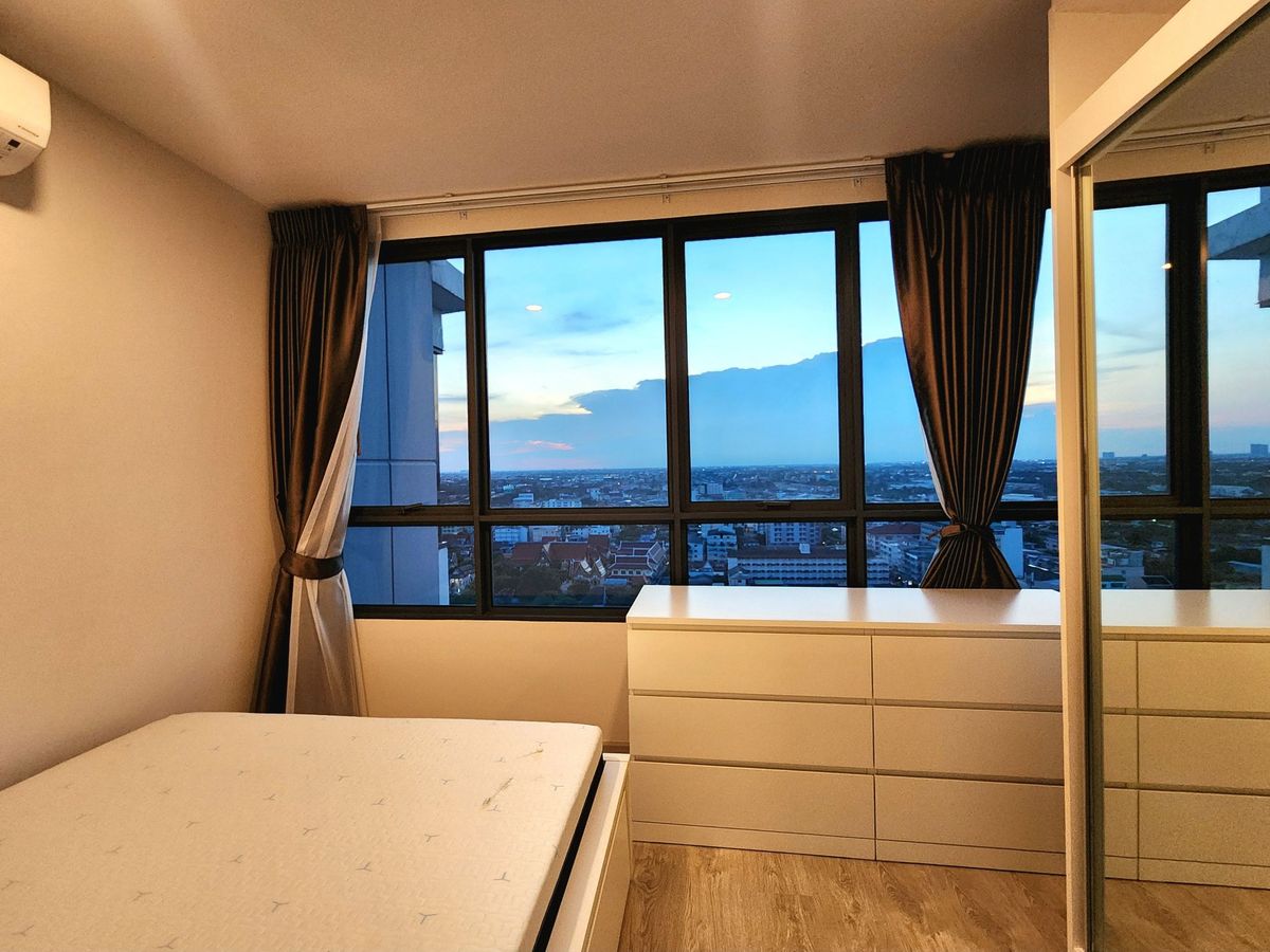 คอนโดปิ่นเกล้า จรัญสนิทวงศ์ : ขายห้องมุม มี 3 ทิศ เหนือ ตะวันตก และทิศใต้ ขายพร้อมอยู่แล้วคอนโด ทำเลศิริราช The Tree จรัญ 30 **แบบ ห้องหายาก 1 ชั้น มี1 ห้อง **โทนขาวมินิมอล