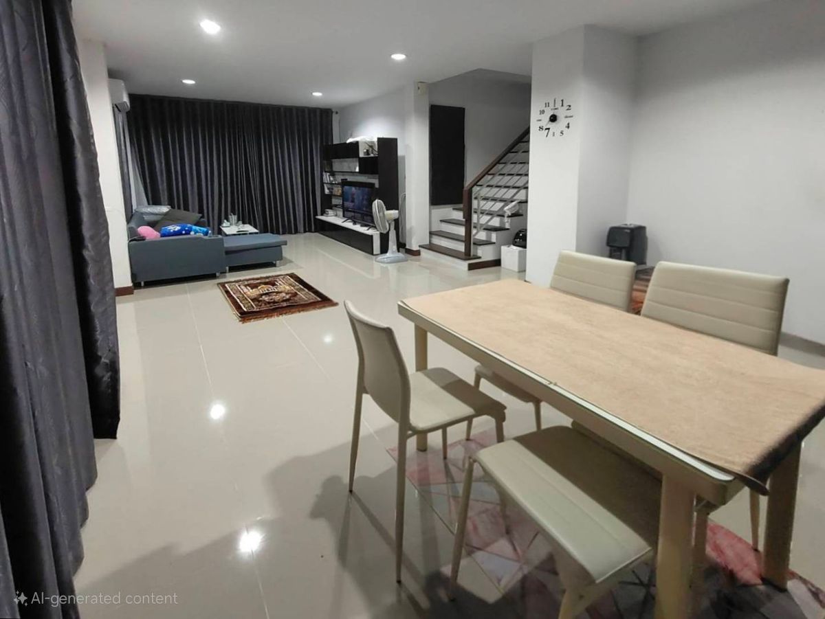 ขายบ้านมีนบุรี-ร่มเกล้า : ลดราคาพิเศษ บ้านเดี่ยว ม.นนทวีแกรนด์6 (51.2 ตร.ว.) 3 นอน 2 น้ำ ใกล้เทคโนโลยีมหานคร 