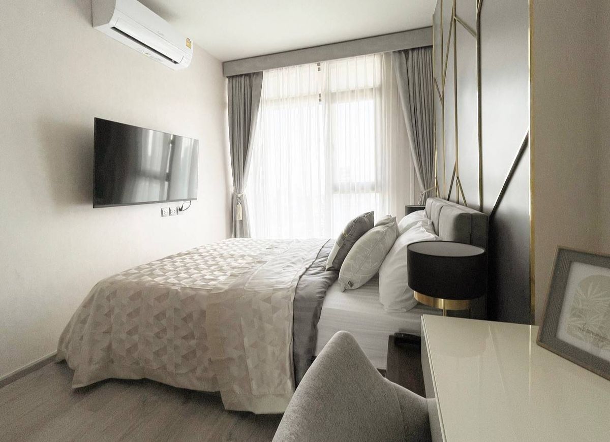 For RentCondoSukhumvit, Asoke, Thonglor : Rhythm Ekkamai Estate for rent, 32,000 baht/month [OMN0002]