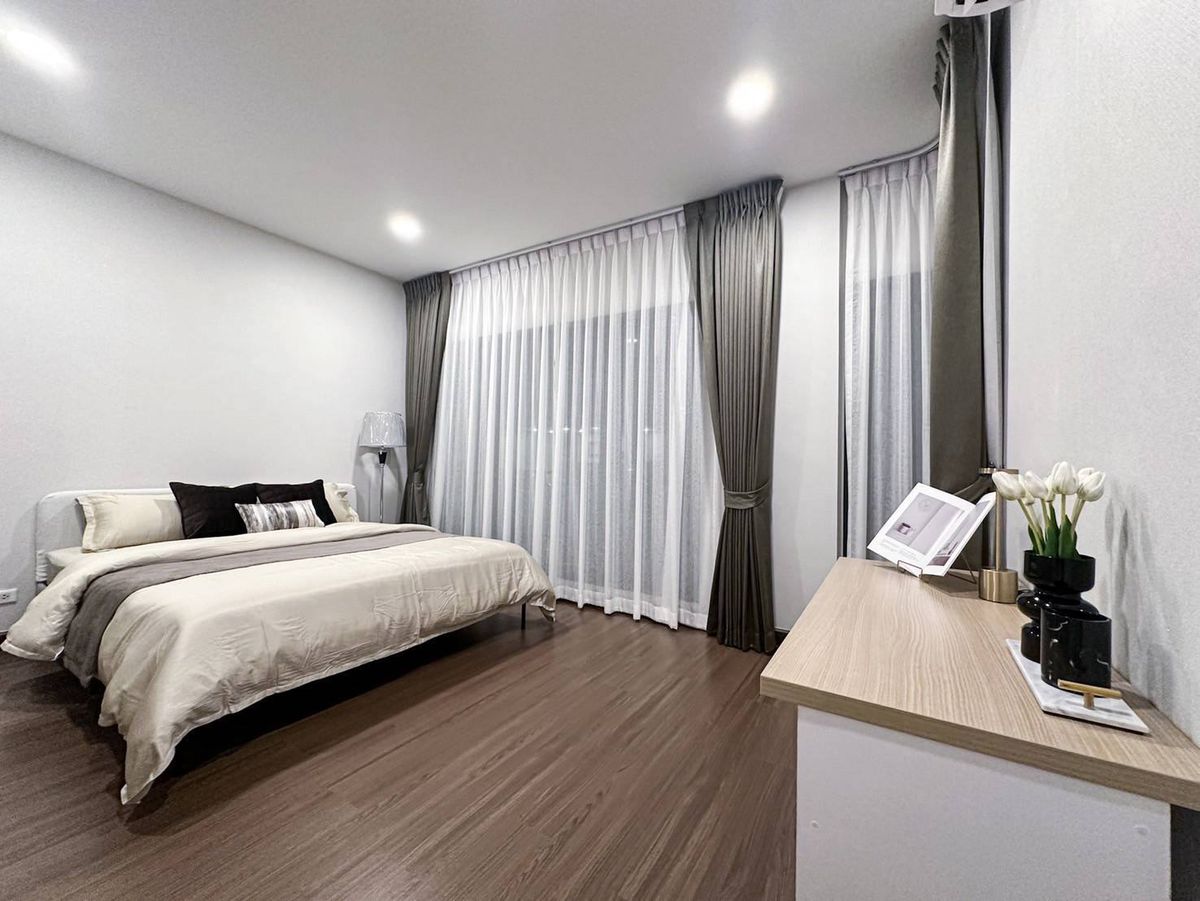 HouseBangna, Bearing, Lasalle : 🌟 For Sale / Rent: THE CITY BANGNA – Spacious 2-Storey Detached House, 4 Bedrooms, 5 Bathrooms, Fully Furnished, Ready to Move In