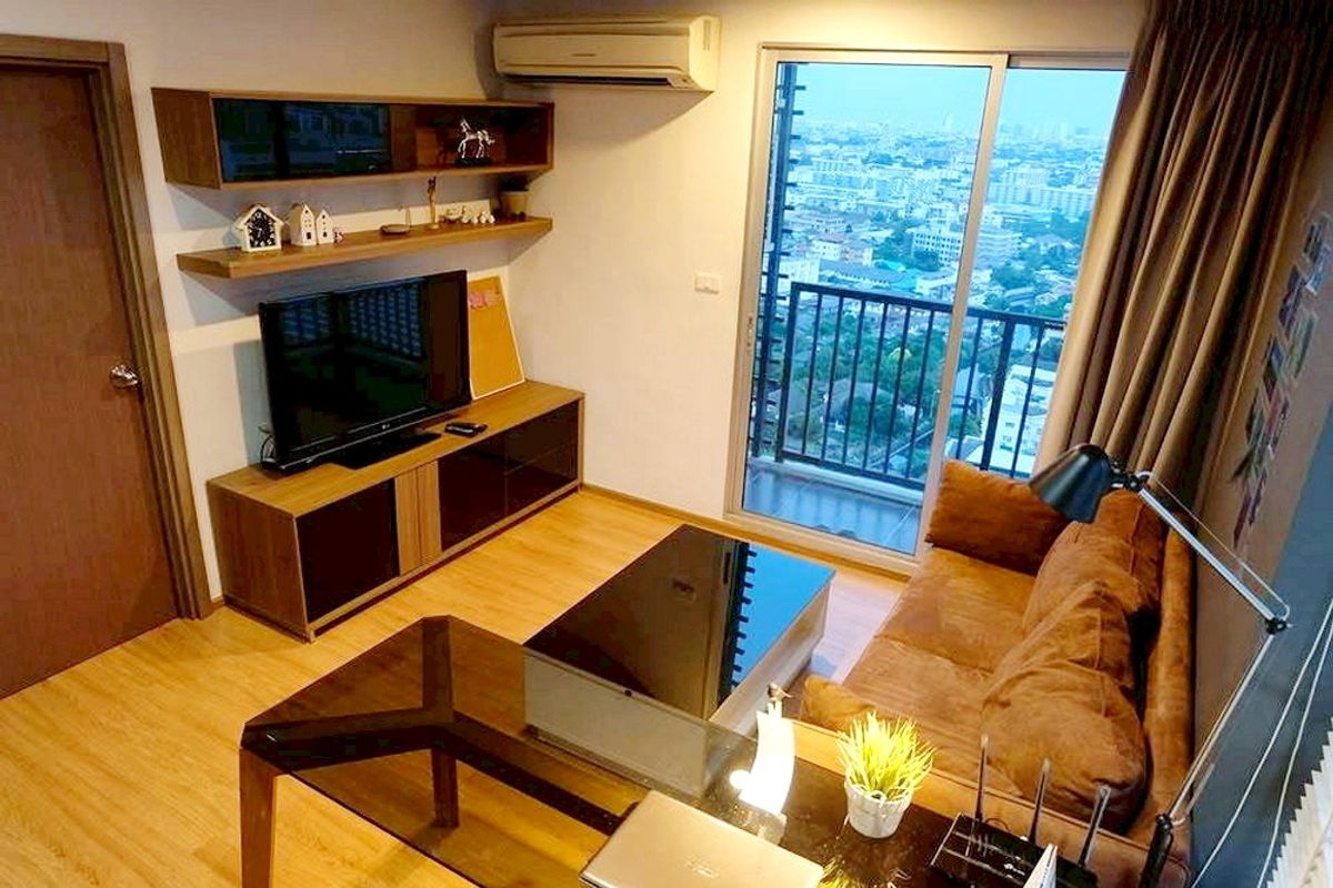 CondoOnnut, Udomsuk : For rent and sale The Base Sukhumvit 77 size 36.25sqm on 23 Flr very nice view