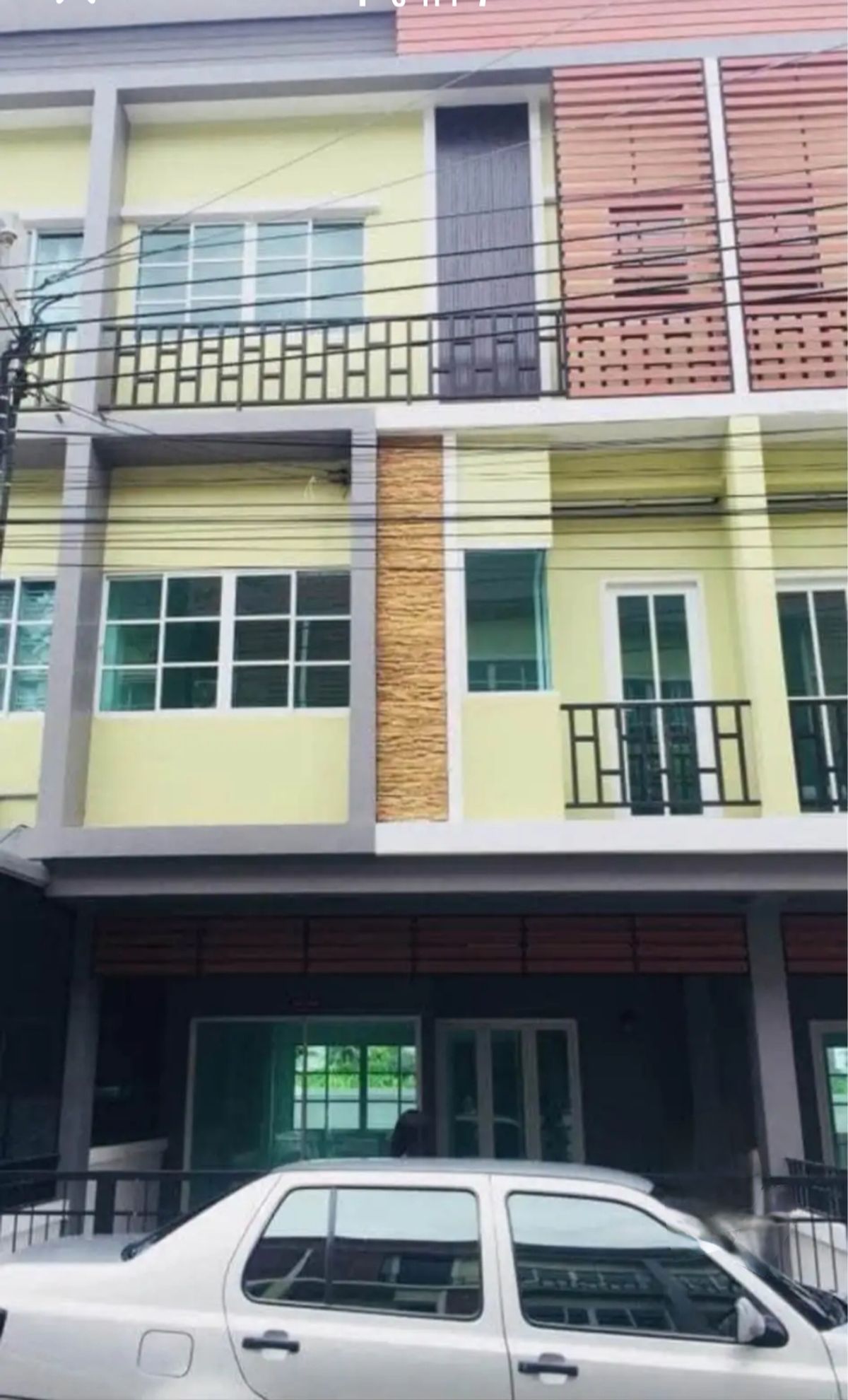 For RentTownhomeNonthaburi, Bang Yai, Bangbuathong : Rent a 3 -story townhome, Bua Thong Thani, Park, 5, next to Ratchaphruek Road
