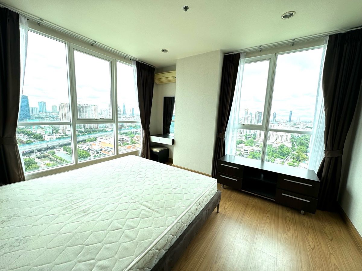 ให้เช่าคอนโดสาทร นราธิวาส : ว่าง Feb 2026 : The Complete Narathiwat Condo ห้องใหญ่ 2 นอน 2 น้ำ 