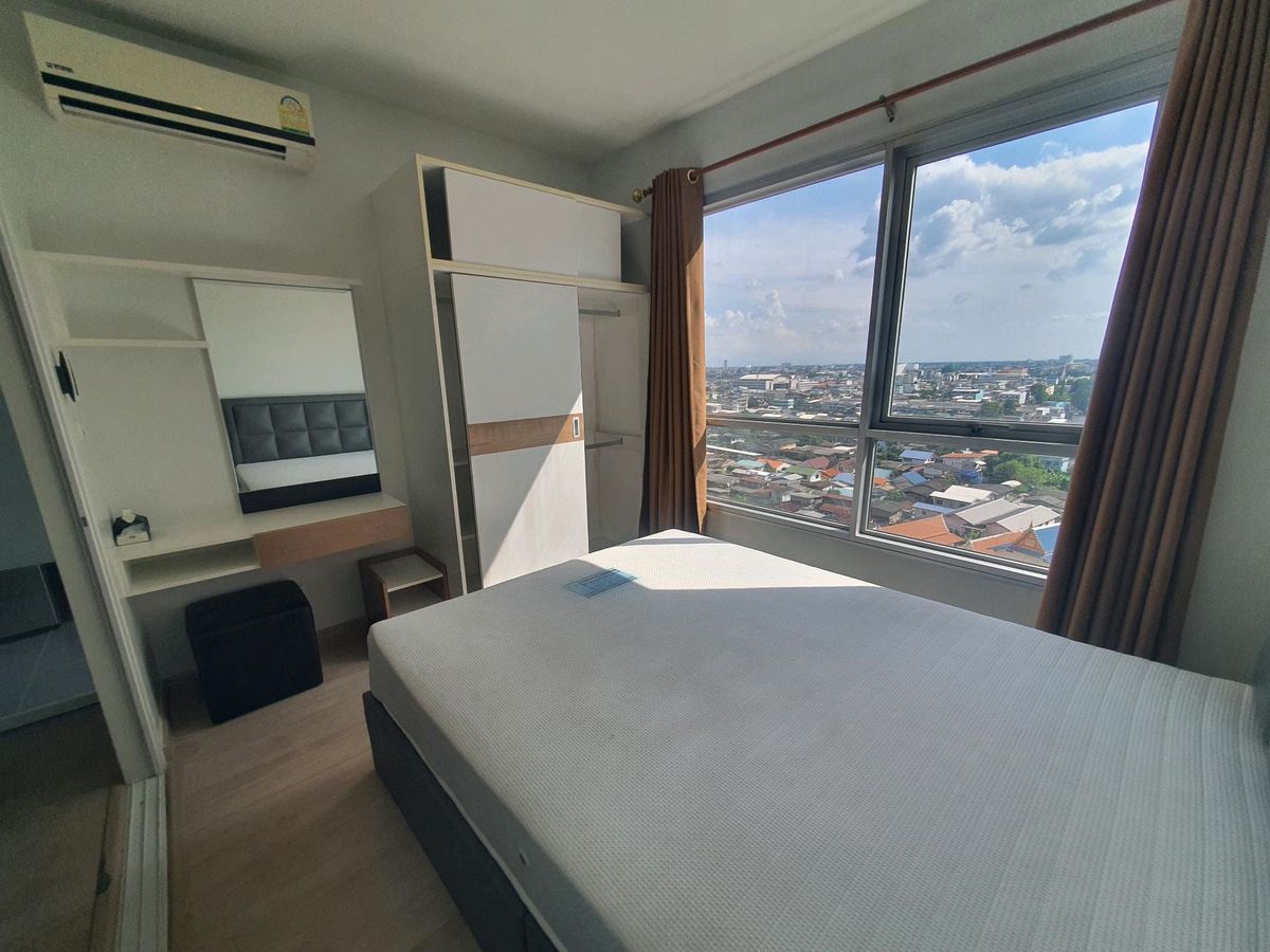 For RentCondoThaphra, Talat Phlu, Wutthakat : 🔥For rent: Condo The Tempo Grand Sathon-Wutthakad The TEMPO Grand Sathon-Wutthakad ⛳️next to BTS Wutthakat 
❣️Ready to move in 22 September 2025
💚Tel/Line: 085 484 8586Ag.
❤️Room details
- Size 31 sq m. - Building B, 14th floor - Room type: 1 bedroom, 1 b
