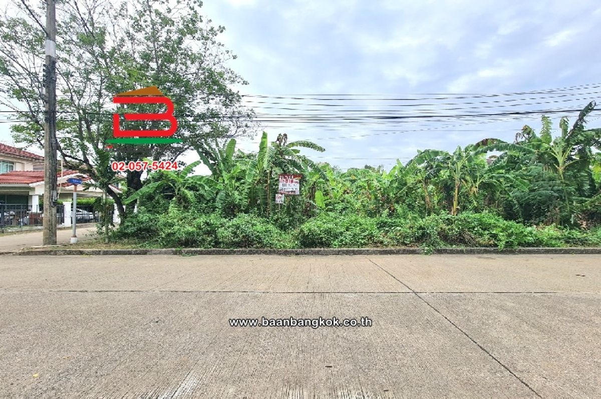 ขายที่ดินปทุมธานี รังสิต ธรรมศาสตร์ : ที่ดินเปล่า หมู่บ้านปาริชาต 345 (โซน B ซอย 15) เนื้อที่ 81 ตร.ว ตำบลบางคูวัด อำเภอเมืองปทุมธานี ปทุมธานี
