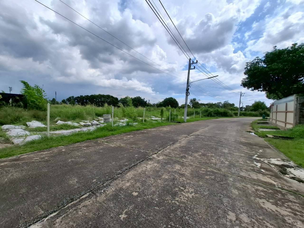 For SaleLandPathum Thani,Rangsit, Thammasat : Land for sale, Muang Ek Village, Project 4, size 364 sqw, road width 6 meters DD