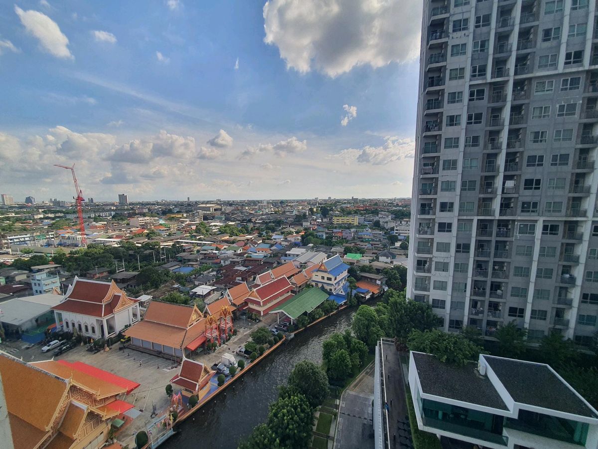 For RentCondoThaphra, Talat Phlu, Wutthakat : 🔥For rent: Condo The Tempo Grand Sathon-Wutthakad The TEMPO Grand Sathon-Wutthakad ⛳️next to BTS Wutthakat 
❣️Ready to move in 22 September 2025
💚Tel/Line: 085 484 8586Ag.
❤️Room details
- Size 31 sq m. - Building B, 14th floor - Room type: 1 bedroom, 1 b