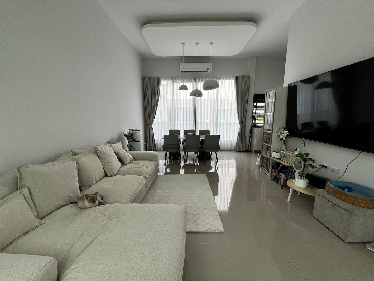 For SaleOnnut, Udomsuk : 🔥 Pristine Luxury Twin House – The Edition Sukhumvit–On Nut | 3 Bedrooms, 3 Bathrooms | Only 5 Months Old, Move-in Ready | Close to BTS On Nut & Seacon Square