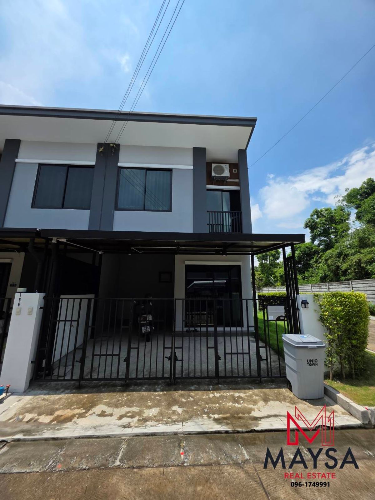 ให้เช่าทาวน์โฮมบางนา แบริ่ง ลาซาล : 🏡 ให้เช่าบ้านทาวน์โฮมใหม่แกะกล่อง Unio Town ศรีนครินทร์ - บางนา  🚅 ใกล้รถไฟฟ้าศรีแบริ่ง 3.7 กม เฟอร์นิเจอร์และเครื่องใช้ไฟฟ้าครบ บ้านว่างพร้อมเข้าอยู่ ✅✅