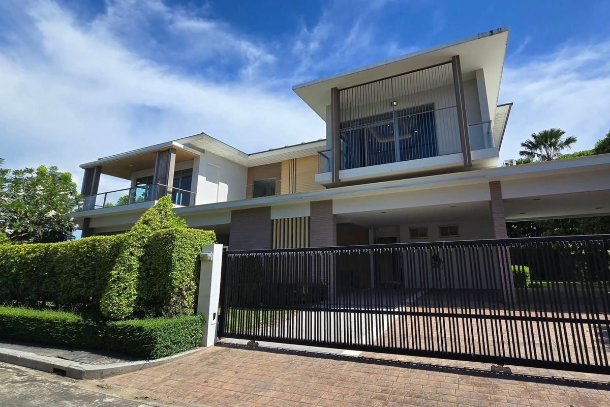For SaleHouseMin Buri, Romklao : Lost sale, New luxury house (never live in) with 10MB built-in decoration