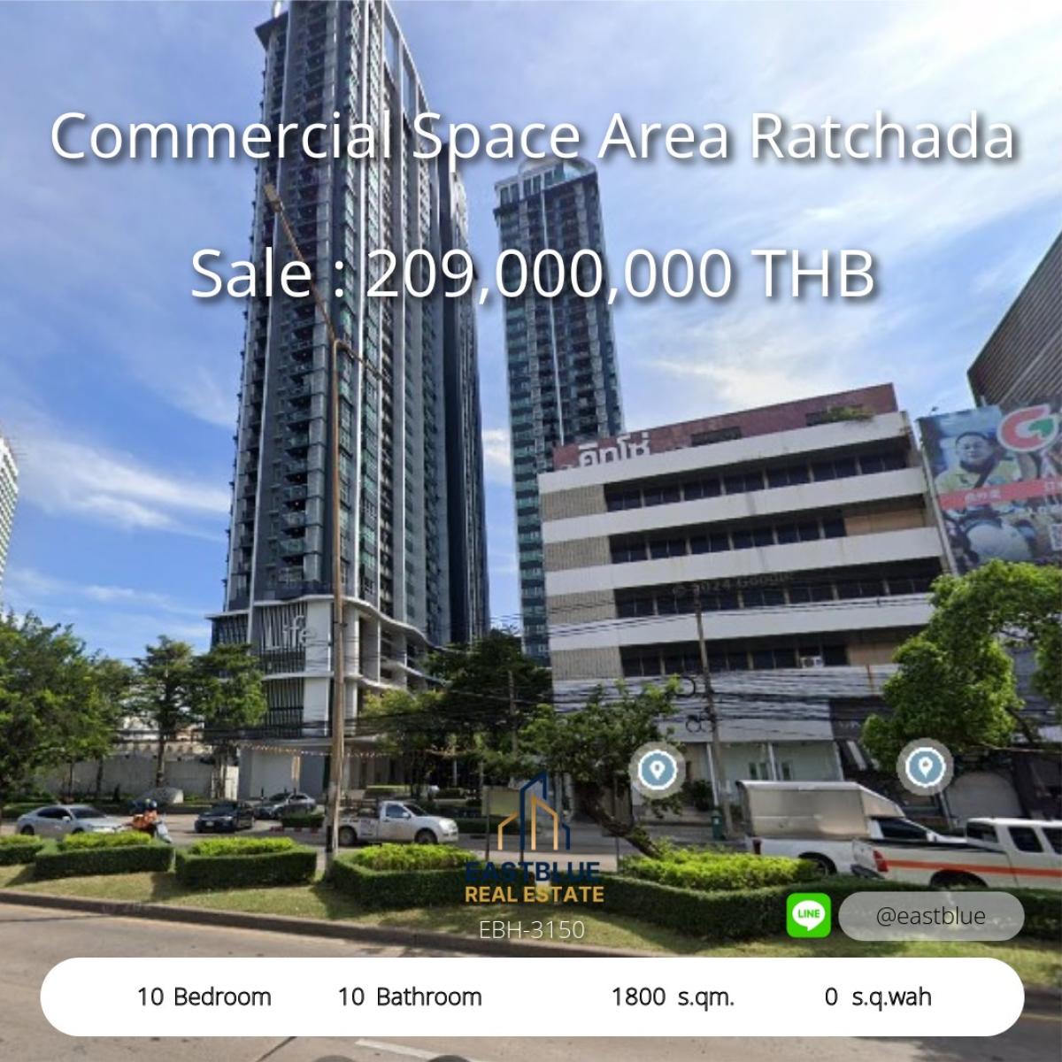 For SaleShop HouseRatchadapisek, Huaikwang, Suttisan : ลงทุนทำกำไรสูงกับอาคารพาณิชย์ 10 ห้องนอน ทำเลทอง 
High-Return Commercial Building with 10 Bedrooms, Prime Location