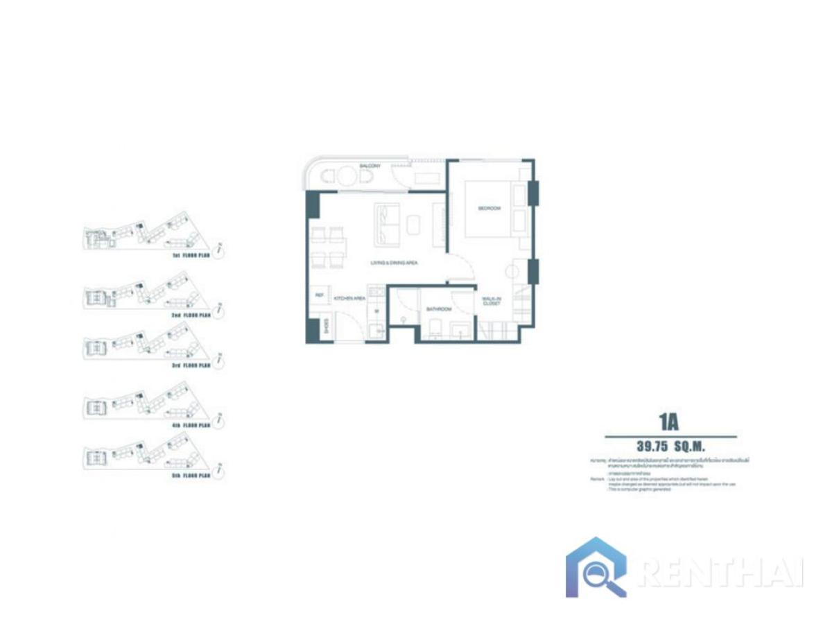 For sale condo 1 bedroom at Canvas Cherngtalay Loading...