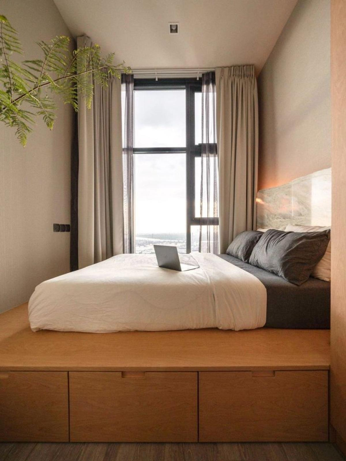 For RentCondoOnnut, Udomsuk : FOR RENT condo , The line sukhumvit 101 , Duplex , wide frontage , BTS-Punnawithi , Bang Chak , Phra Khanong , Bangkok , CX-86279