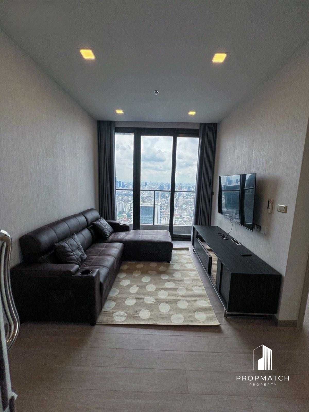 ให้เช่าคอนโดพระราม 9 เพชรบุรีตัดใหม่ RCA : ✨Flash Deal ✨One9Five Asoke - Rama 9( 2Bed 2Bath 57SQM.) แต่งครบพร้อมอยู่ !! เพียง 50,000 บาทต่อเดือน Tel.0981315848 @propmatch