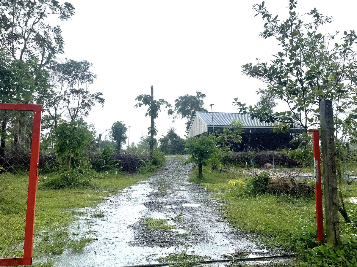 ขายบ้านสระบุรี : ขายบ้านพักตากอากาศพร้อมที่ดิน  1 ไร่ 2 งาน   ต.ชะอม  อ.แก่งคอย  สระบุรี