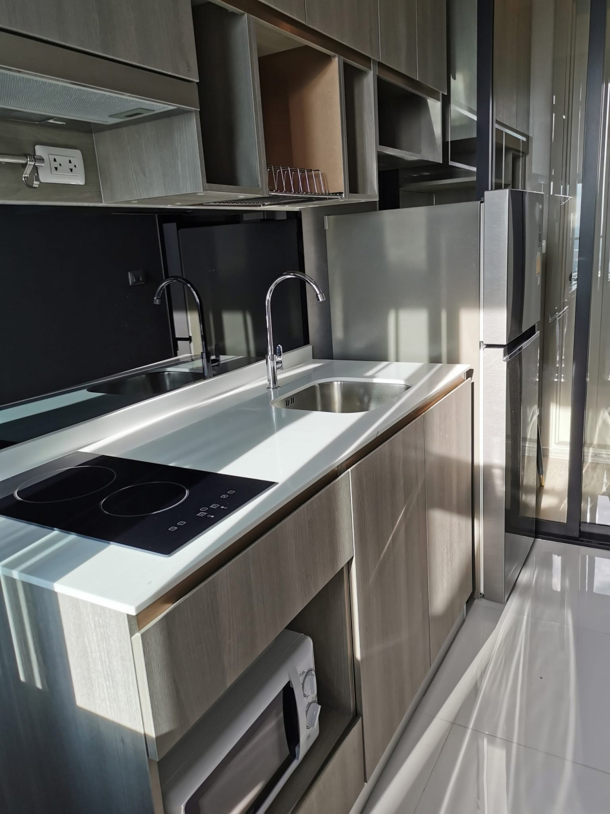 For RentCondoOnnut, Udomsuk : FOR RENT condo , Knightsbridge Prime Onnut , high floor , BTS-On Nut , Phra Khanong , Watthana , Bangkok ,  CX-145972