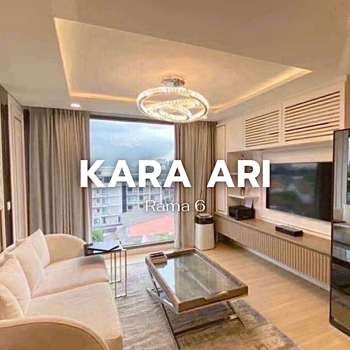 For RentCondoAri,Anusaowaree : 🏙️ Kara Ari - Rama 6 | Private 2-Bedroom Condo 60.61 SQ.M. • 8th Floor • Fully Furnished • Move-in Ready 🌟 Line: @steadfastre