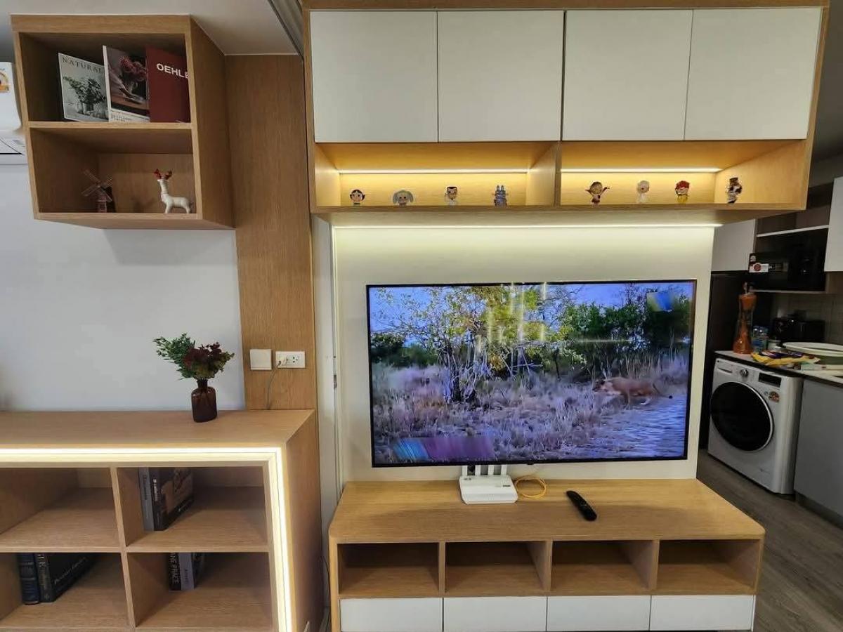 For SaleCondoPathum Thani,Rangsit, Thammasat : 💎 Selling Kave Island, 2 bedrooms (1 bed plus), 38 sq m., Building C, 6th floor, corner room, long pool view. Caribbean side