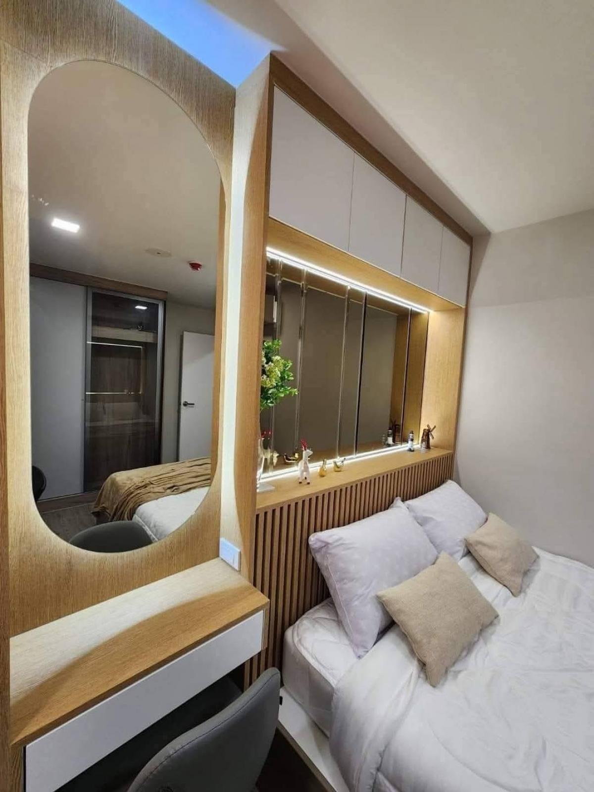 For SaleCondoPathum Thani,Rangsit, Thammasat : 💎 Selling Kave Island, 2 bedrooms (1 bed plus), 38 sq m., Building C, 6th floor, corner room, long pool view. Caribbean side