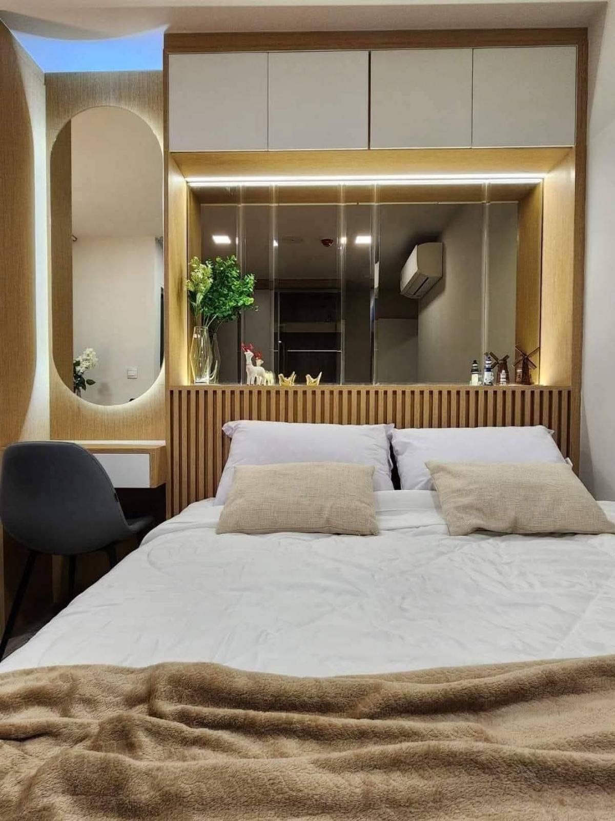 For SaleCondoPathum Thani,Rangsit, Thammasat : 💎 Selling Kave Island, 2 bedrooms (1 bed plus), 38 sq m., Building C, 6th floor, corner room, long pool view. Caribbean side